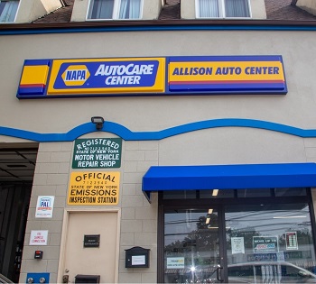 Auto Repair Shop Frontage in Ossining, NY | Allison Auto Center
